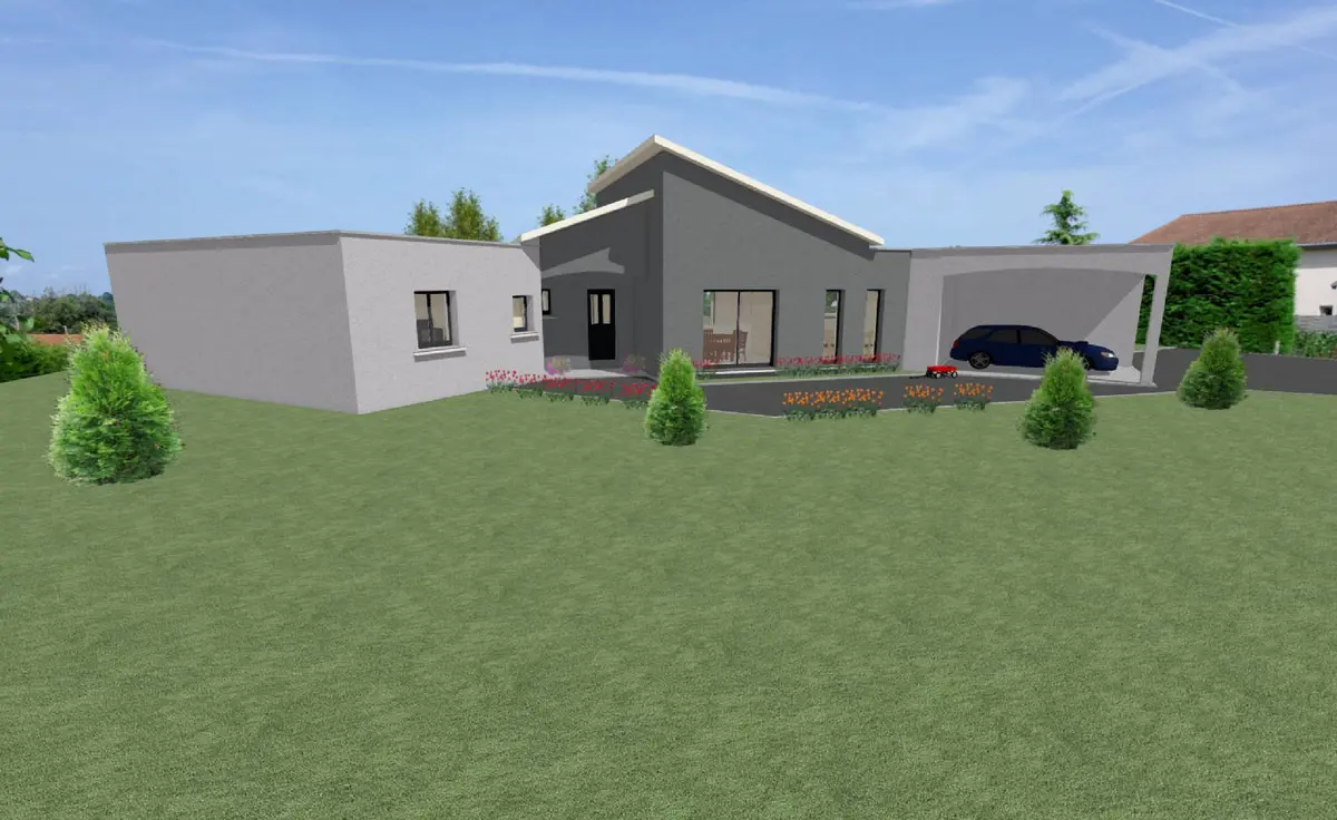 Plan de maison individuelle à Panazol (87350) - vue 6
