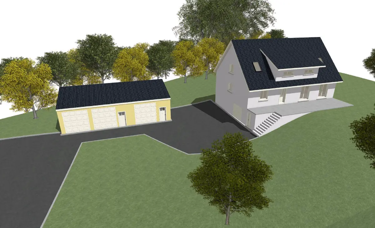 Plan de maison individuelle à Feytiat (87220) - vue 6