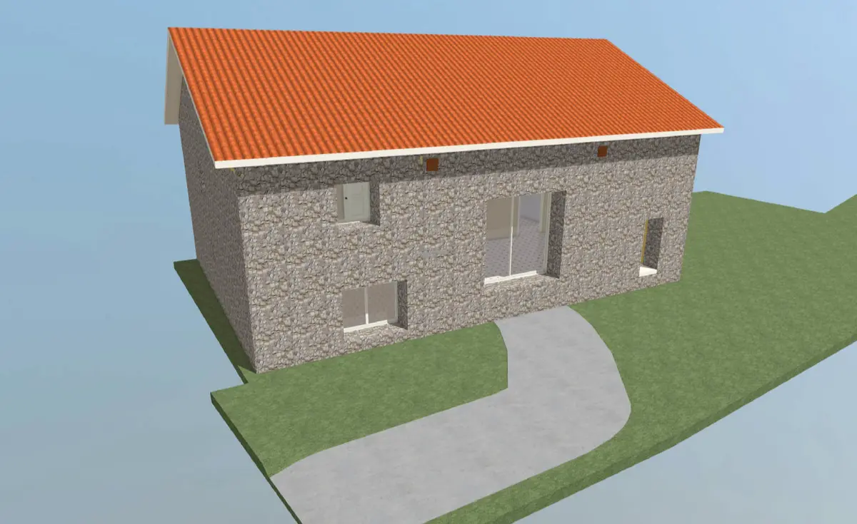 Plan de maison individuelle à Saint-Paul (87260) - vue 6