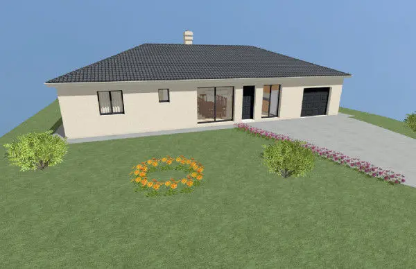 Plan de maison à Meilhac (87800)