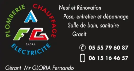 Logo A.F.G. - électricité et chauffage à Peyrilhac